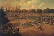 Otto Boetticher Seventh Regiment on Review oil painting picture wholesale